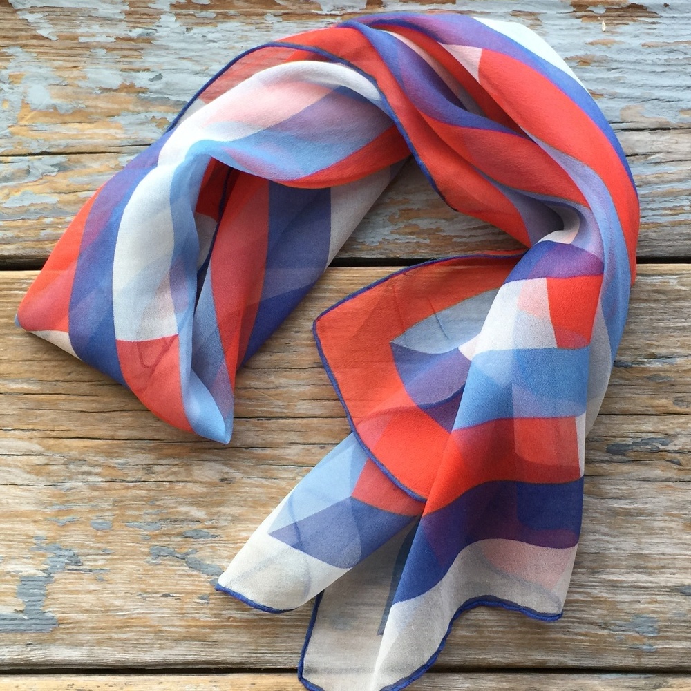 Vintage Vera Silk Scarf